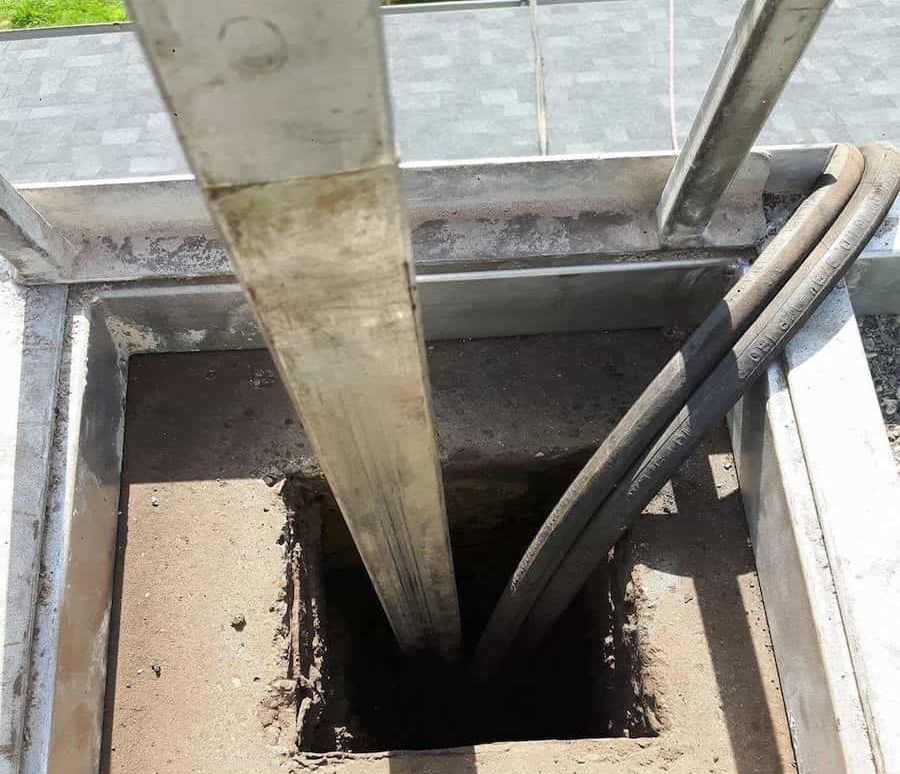Vložkování komínu, systémový prvek pro čištení komínu